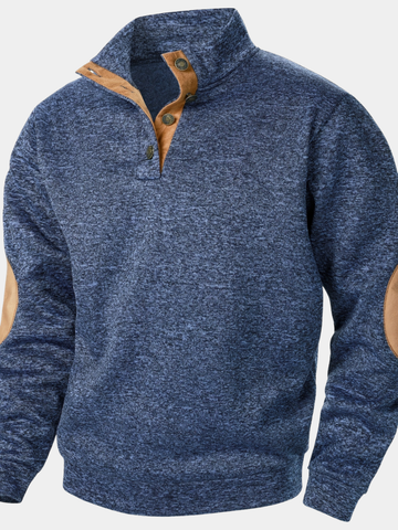 Monaco | Men's Mock Neck Fine Knit Jumper