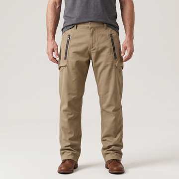 Mason | Men's Zip Pockets Utility Cargo Trousers